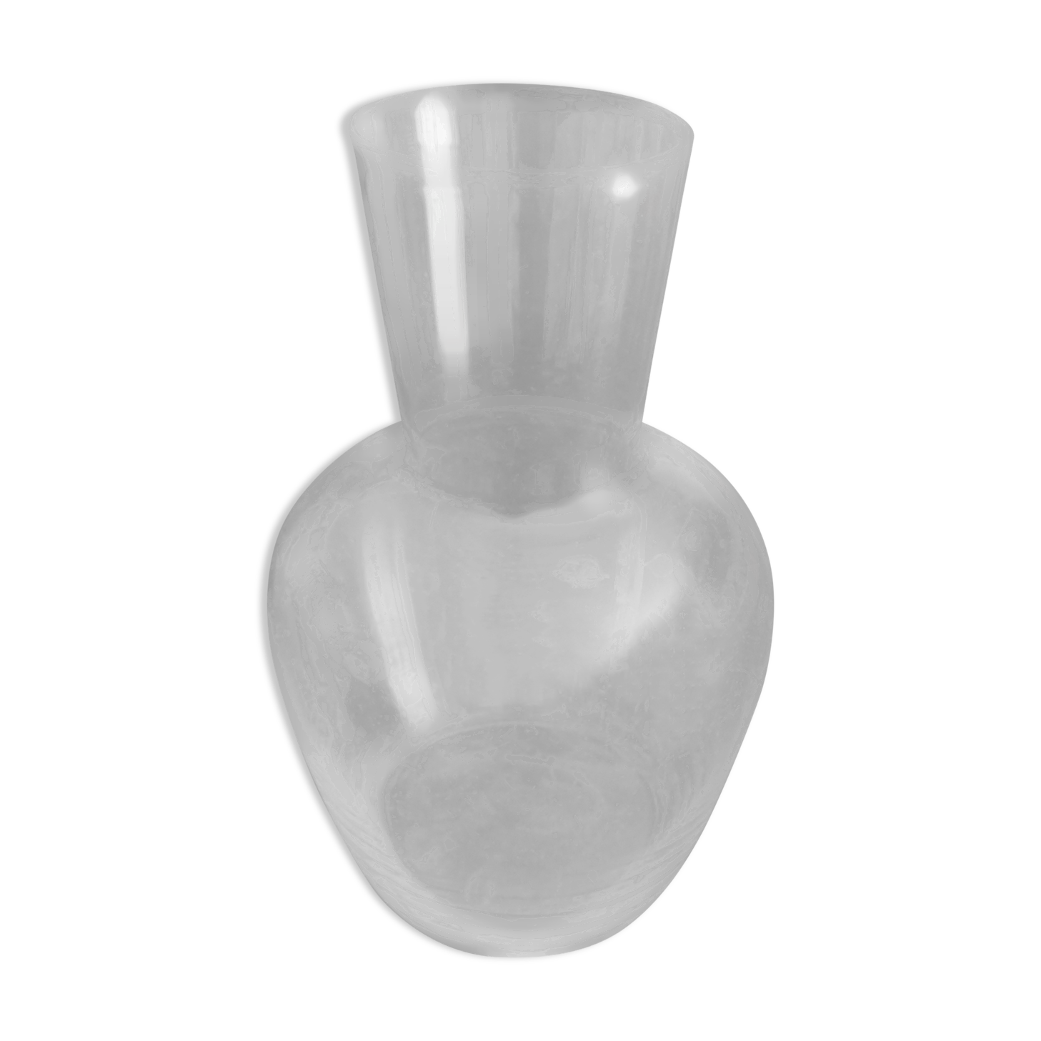 Small glass wine decanter