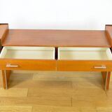 Small Vintage Teak Sideboard 1960