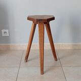 Vintage tripod stool 70s