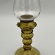 Two glasses chalice italian work or boheme application of cabochons