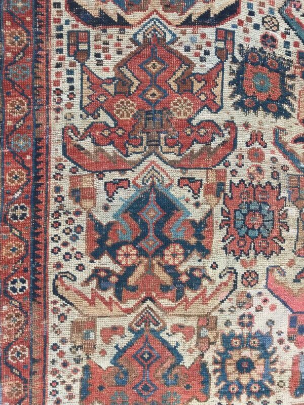 Former carpet Persian Afshar 19th century 150x232cm