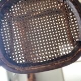 Rattan high chair cannages year 30