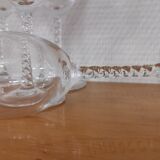 Series of twisted stemmed glasses in Arques crystal