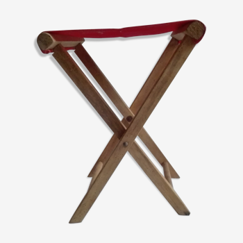 Folding stool of the 40/60 years
