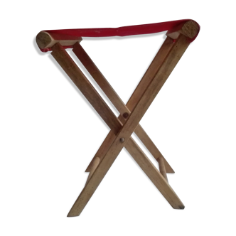 Folding stool of the 40/60 years
