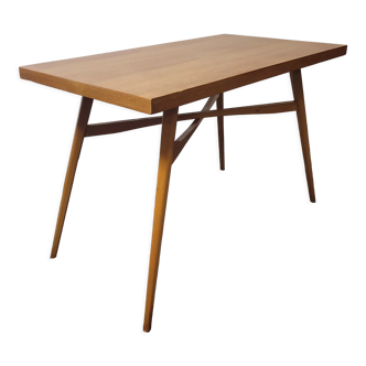 Table basse vintage par Drevopodnik Holesov Tchécoslovaquie slata années 1970.