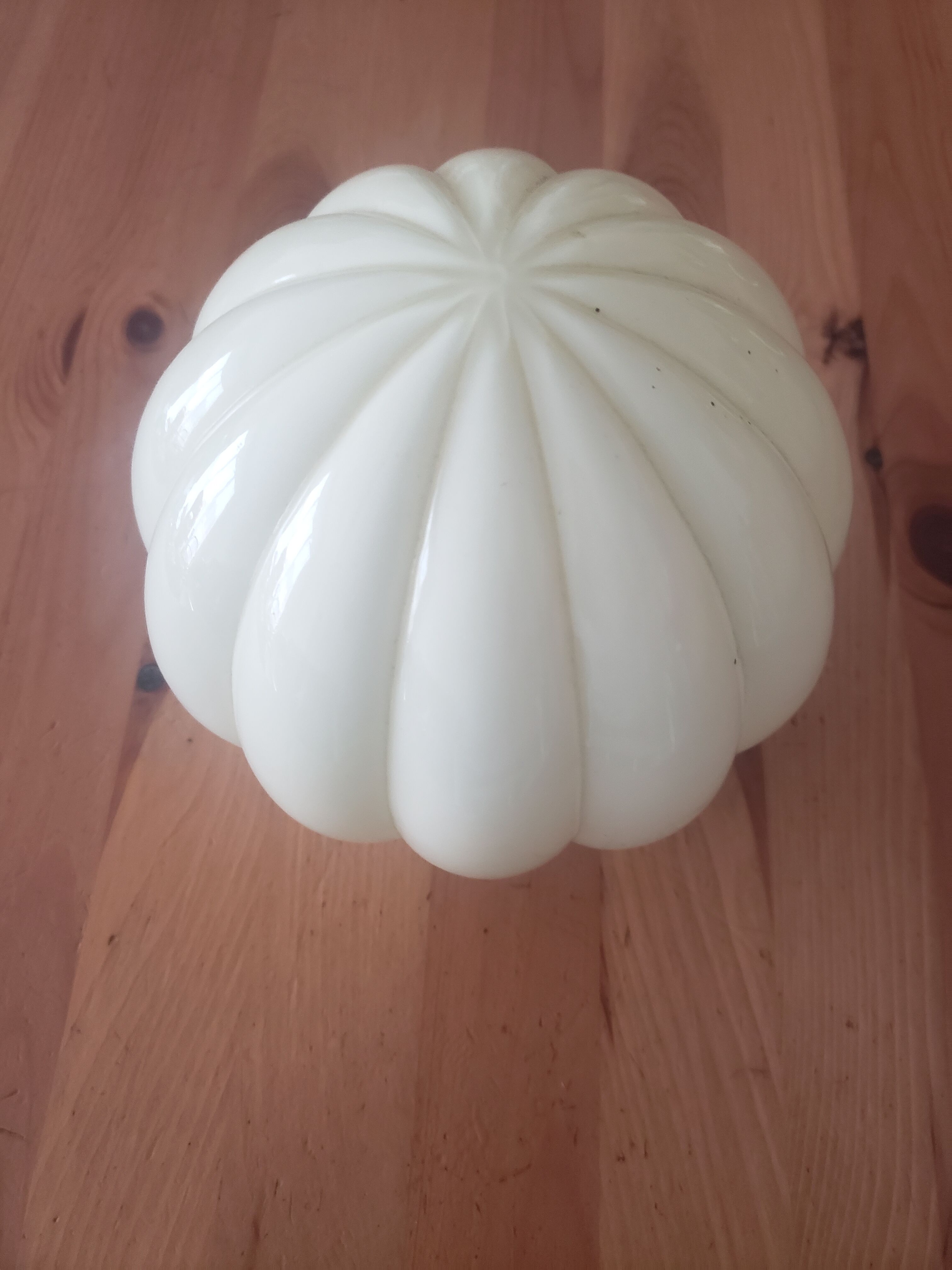 Art Deco opaline globe