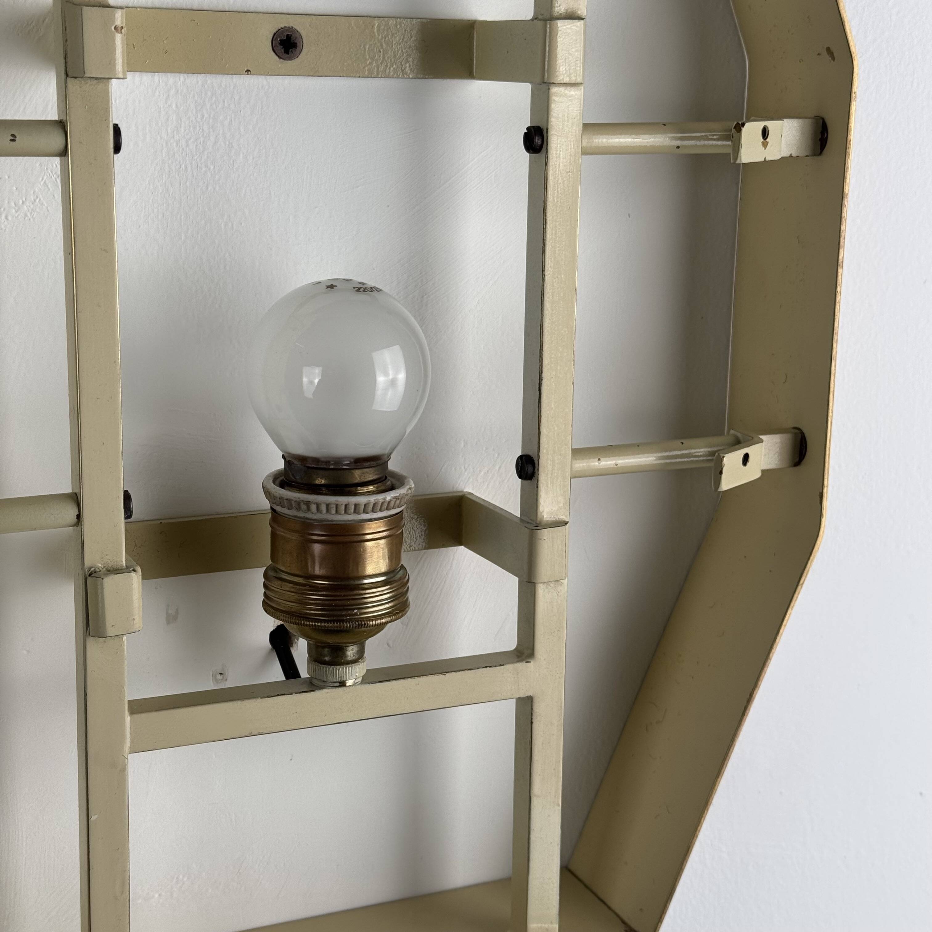 Pair of Rare Wall Sconces Mod. 12898 by Elio Monesi for Arredoluce, 1961