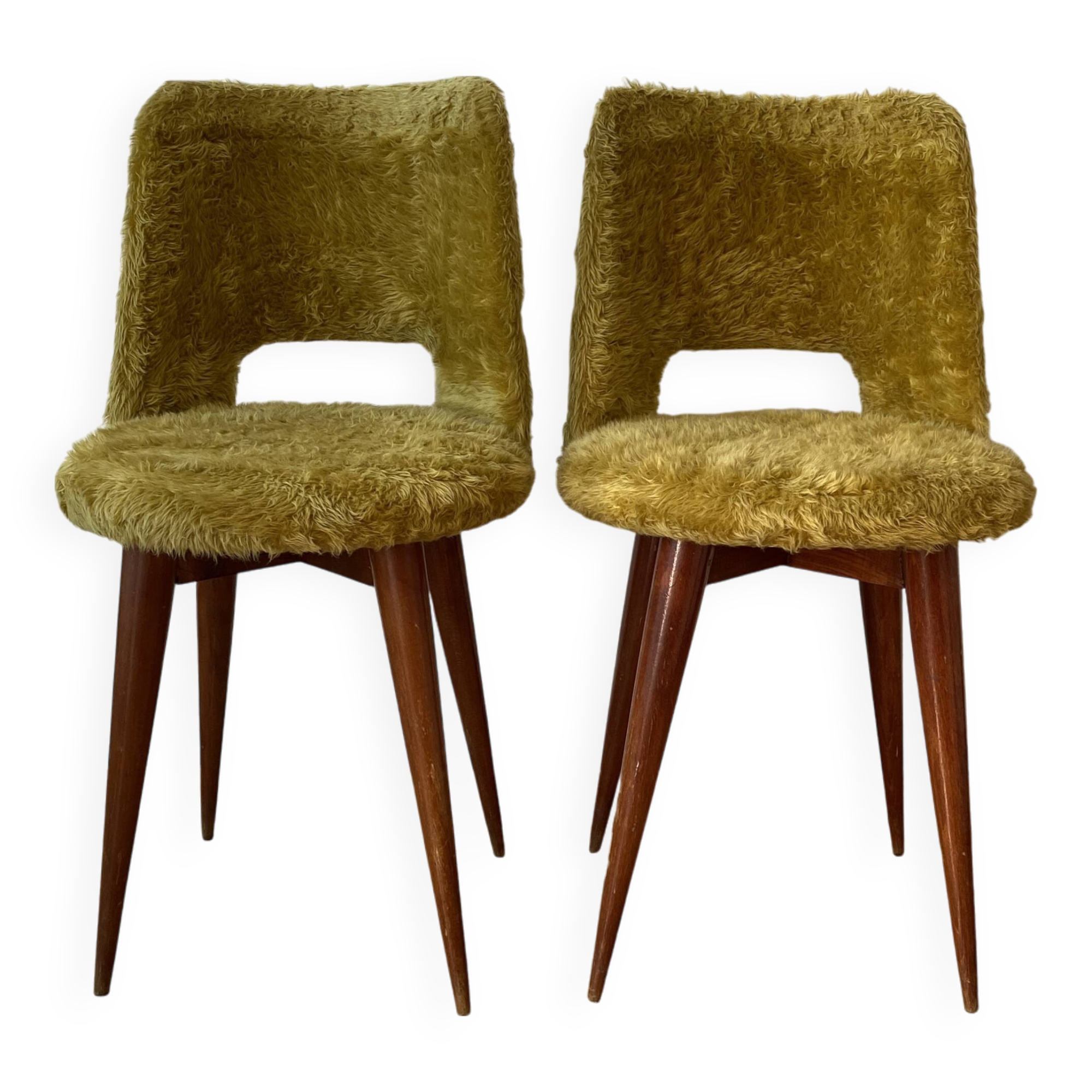 70s moutmoute chairs