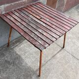 Foldable garden table 60s