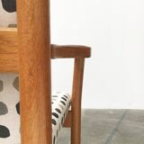 Set of mid-century Danish oak armchairs by Kurt Østervig.