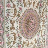 Carpet old French Aubusson knotted 175 X 256 CM