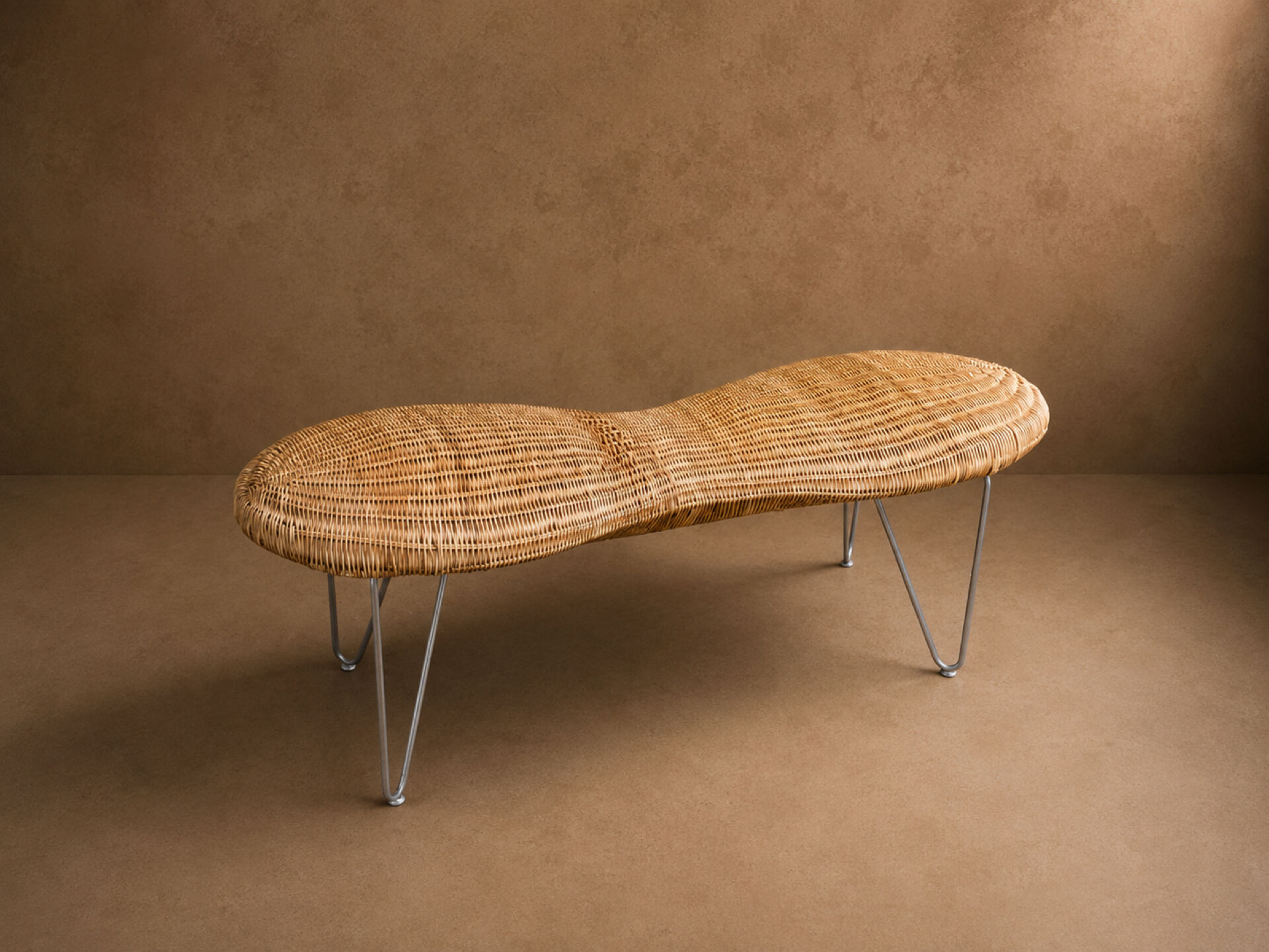 Peanut bench IKEA vintage circa 1980