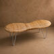 Peanut bench IKEA vintage circa 1980