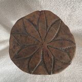 Petit tripode/sellette bois artisanal art brut