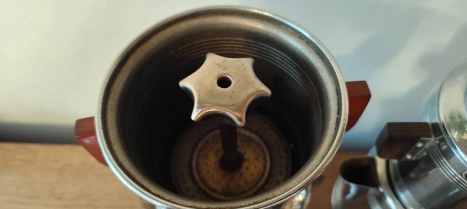 Vintage coffee pot Mokavar Havard & Fils Villedieu