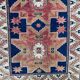 Handmade Turkish vintage carpet 102x190