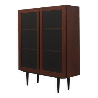 Rosewood showcase, Danish design, 1970s, production: Denmark