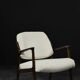 Vintage Scandinavian modern lounge chair in teak Domus by Inge Andersson for Bröderna Andersson.