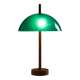 Oak Table Lamp model no. 1103 by Luxus