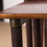 Set of 3 nesting tables "beans" danish rosewood 1960