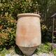 Ancient terracotta pottery jar