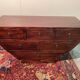 Vintage half-moon drawer console