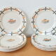 6 Art-Deco plates from Badonviller