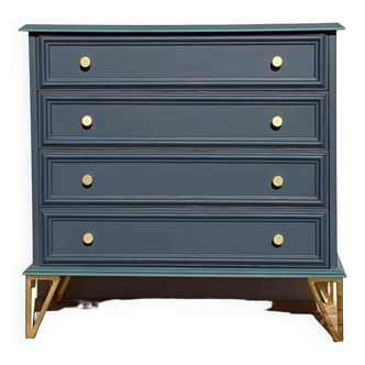 VINTAGE BLUE CHEST