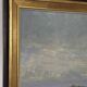 Swedish Oil on Panel “Räpplinge, Öland” by Emil Hagström, Vintage 70.5×55.5cm