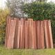 Volets anciens persiennes en parties hautes panneaux pliants bois massif