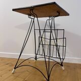 1960s Scoubidou magazine rack