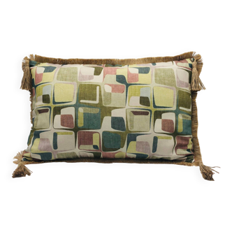 Rectangular cushion, cover and insert. Model "Erica".