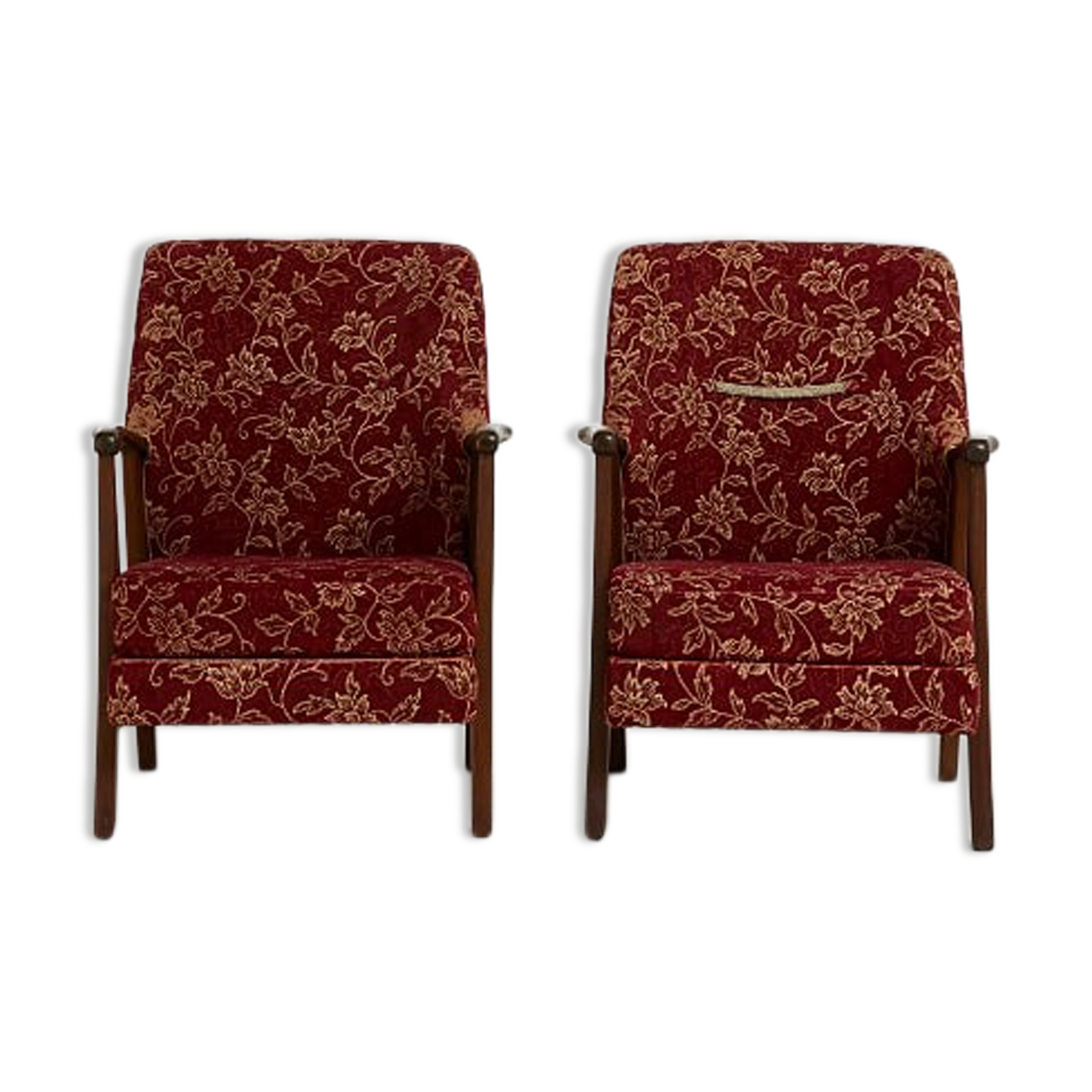 Pair of danish armchairs, 1940s