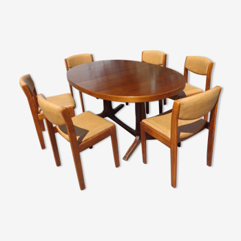 Table Baumann et 6 chaises