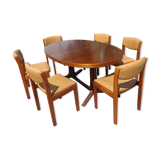 Baumann table and 6 chairs