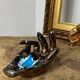 Vallauris iridescent ceramic hand emptier