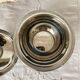 Stainless steel sugar bowl
