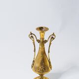 Old brass candle holder early xxth