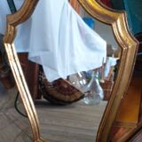 Old gilded mirror