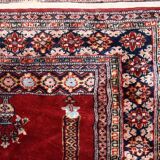 Vintage Pakistani carpet Lahore handmade 94cm x 178cm 1960s, 1C806