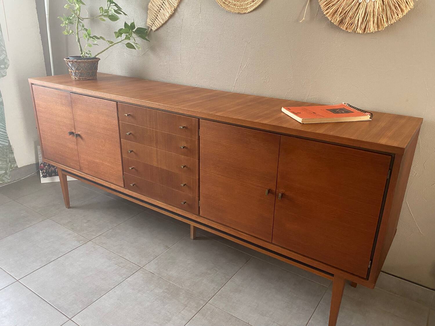 Vintage scandinavian sideboard