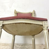 Pair of Louis XVI style armchairs