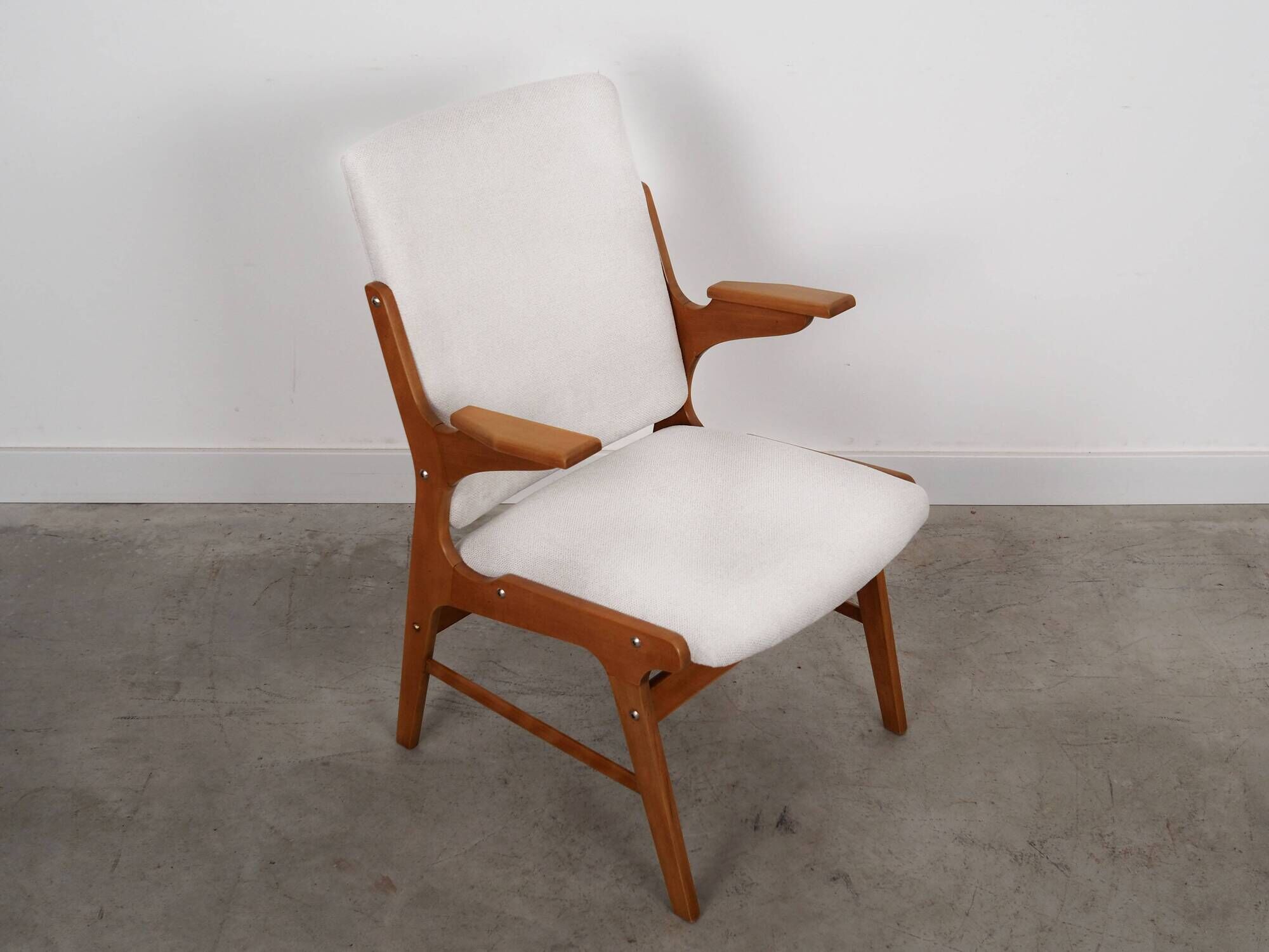 Scandinavian beech armchair, Arne Hovmand Olsen, A. R. Klingenberg & Son