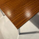Table basse en acier et teck, 1970