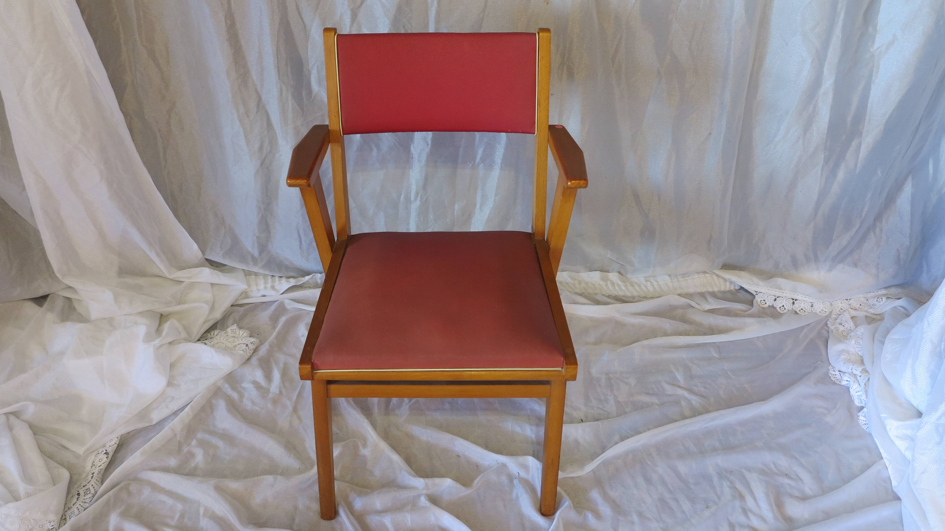 Vintage bridge chair
