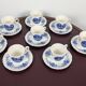 16-piece ceramic coffee set from Sarreguemines