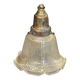 Suspension holophane verre et laiton