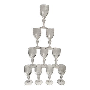 Lot de 10 petits verres