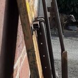 Folding workshop table